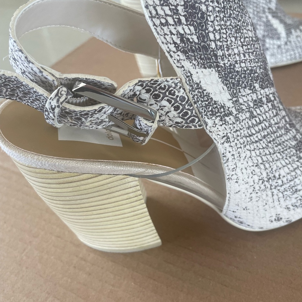 Dolce Vita Snake Print Bootie/Slides - image 2